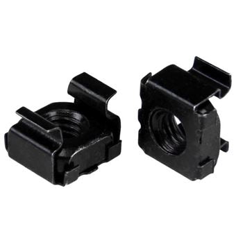 50 TUERCAS JAULA M6 NEGRO