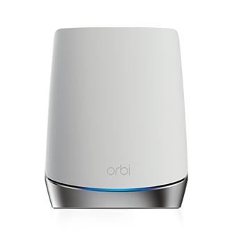 NETGEAR Orbi RBS750 - Extensão de alcance de Wi-Fi - Wi-Fi 6 - 2,4 GHz (1 faixa) / 5 GHz (2 faixas) - secretária