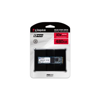 Kingston A400 - SSD - 480 GB - interno - M.2 2280 - SATA 6Gb/s