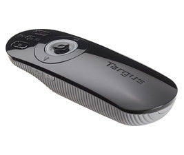 Targus Multimedia - Presentation remote control - RF - grey, black