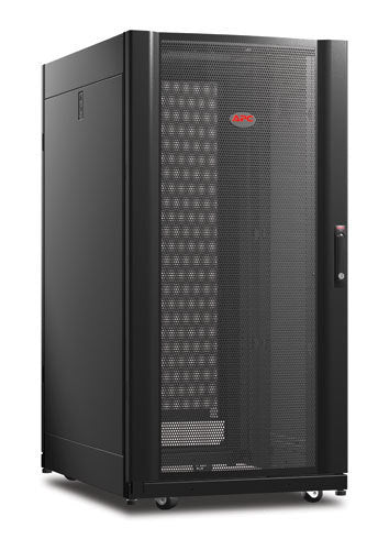 Gabinete APC NetShelter AV con laterales y rieles roscados 10-32 - Gabinete - Negro - 24U - para N/P: SMTL1500RM3UC