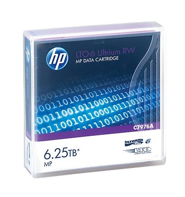 Cartucho de datos HPE Ultrium RW - LTO Ultrium 6 6,25 TB - Púrpura - para StoreEver 6250, LTO-6, MSL2024, MSL4048, MSL8096, StoreEver 1/8 G2