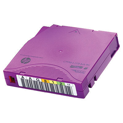 HPE Ultrium Non-Custom Labeled Data Cartridge - 20 x LTO Ultrium 6.25 TB - labeled - for StorageWorks SAS Rack-Mount Kit, StoreEver MSL2024, MSL4048, MSL8096, StoreEver 1/8 G2