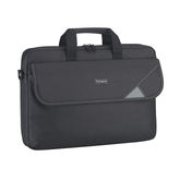 Targus Intellect Topload - Maletín para portátil - 15,6" - Gris, Negro