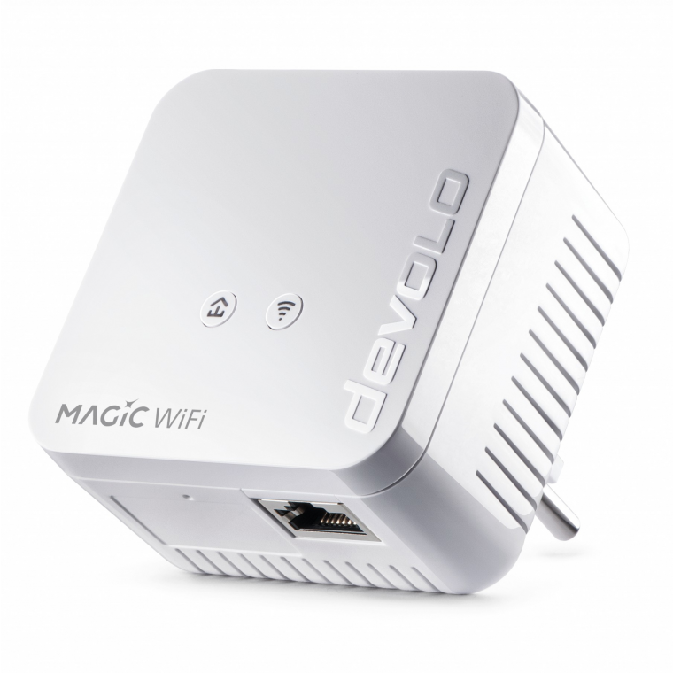 devolo Magic 1 WiFi mini, Multiroom Kit, Speed.PLC up to 1200Mbps, Mesh WiFi w/ 1 LAN Port - PT8577
