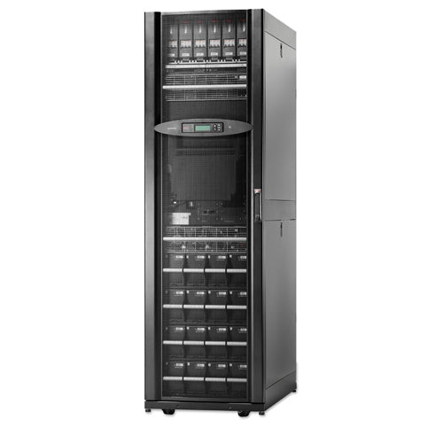 APC Symmetra PX All-In-One 16kW escalable a 48kW - UPS - AC 400 V - 16 kW - 16000 VA - 3 fases - conectores de salida: 1 - 42U - negro