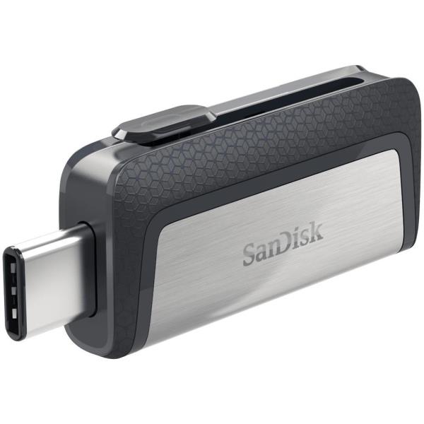 SanDisk Ultra Dual - USB Flash Drive - 128GB - USB 3.1 / USB-C