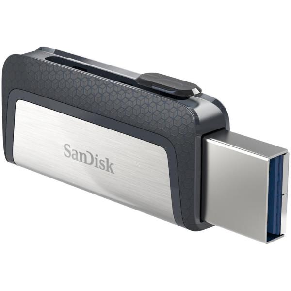 SanDisk Ultra Dual - USB Flash Drive - 128GB - USB 3.1 / USB-C