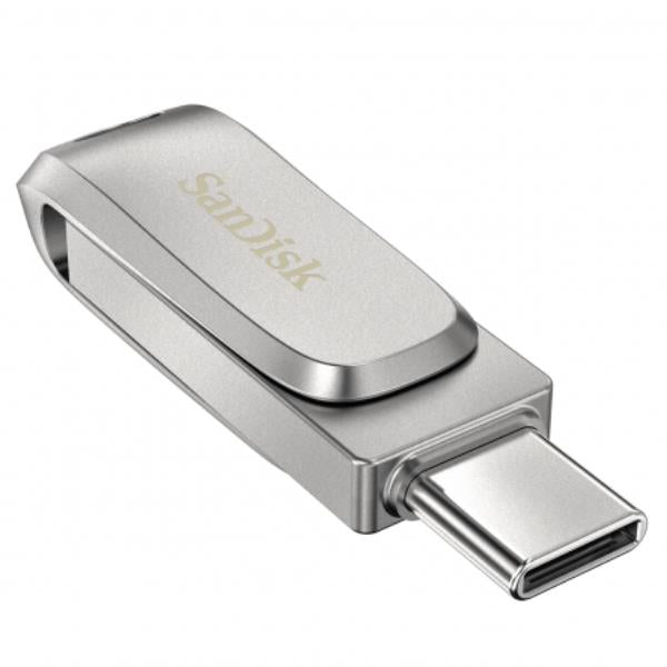 SanDisk Ultra Dual Drive Luxe - USB Flash Drive - 64 GB - USB 3.1 Gen 1 / USB-C