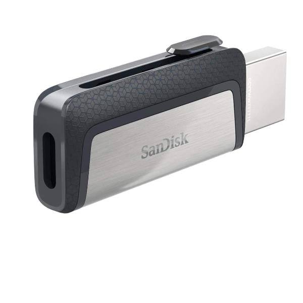 SanDisk Ultra Dual - Drive flash USB - 256 GB - USB 3.1 / USB-C