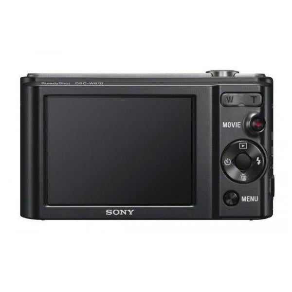 SONY CYBER-SHOT DSC-W810 BLACK 20.1 MP 6X OPTICAL ZOOM