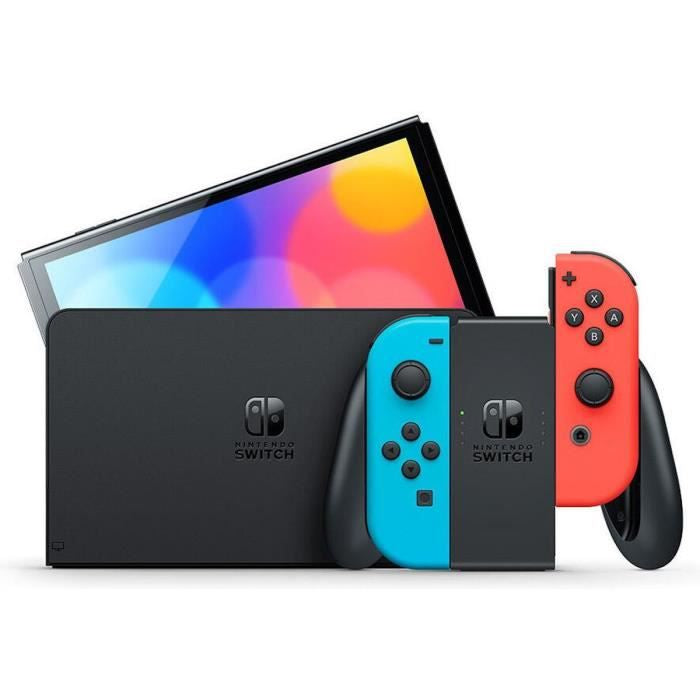 NINTENDO SWITCH OLED AZUL ROJO