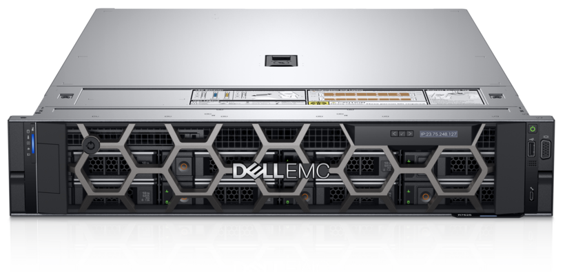 Dell PowerEdge R7525 - Servidor - montável em bastidor - 2U - 2-way - 2 x EPYC 7313 / 3 GHz - RAM 32 GB 2.5" compartimento(s) - SSD 480 GB - Matrox G200 - GigE, 10 GigE - sem SO - monitor: nenhum - preto - BTP - com 3 Anos de Básico no Local