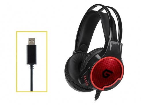 CONCEPTRONIC Athan 7.1 - Auriculares Gaming USB Sonido Envolvente Canal