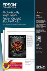EPSON PAPEL QUALIDADE FOTOGRAFICA A4 100FLS #PROMO VALIDA AO STOCK EXISTENTE