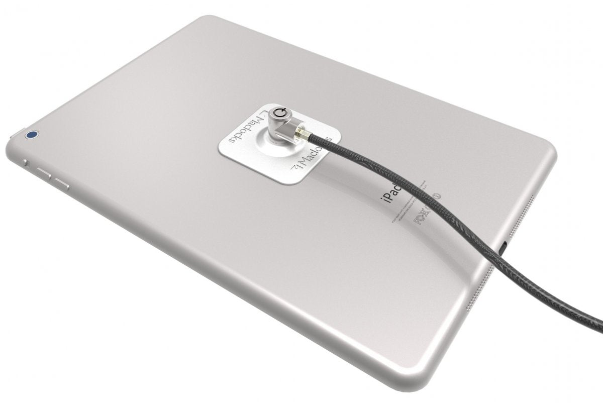 Compulocks Universal Tablet And Smart Phone Cable Lock 3M Plate - Kit de Seguridad para Teléfono Móvil, Tablet - Plateado