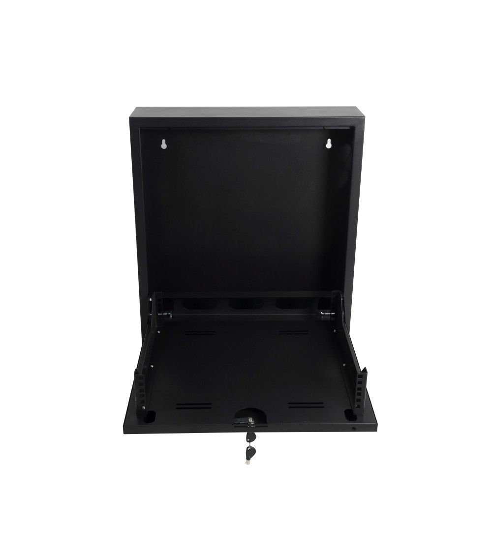 Bastidor mural vertical WP RACK 19\" RWN Series 2U WxDxH: 600x150x750 mm, Black RAL 9005