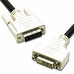 C2G - Cable de extensión DVI - Enlace doble - DVI-D (M) a DVI-D (F) - 5 m