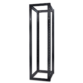 APC NetShelter 4 Post Open Frame Rack - Gabinete - preto - 44U - para P/N: SUA5000RMI5U