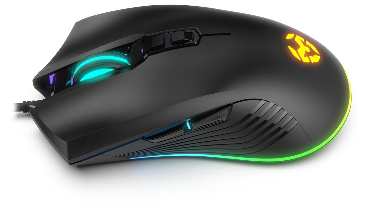 Teclado NOX Krom Krusher SEMI-MECHANICAL RGB COMBO