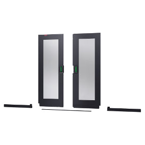 Puerta de contención de pasillo de contención térmica de APC - Puerta corrediza de contención de pasillo del sistema de enfriamiento de racks