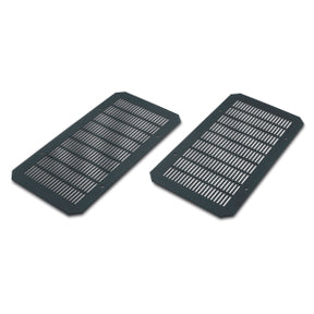 APC - Soporte de rejilla de ventilación - montaje en pared - negro - para NetShelter WX