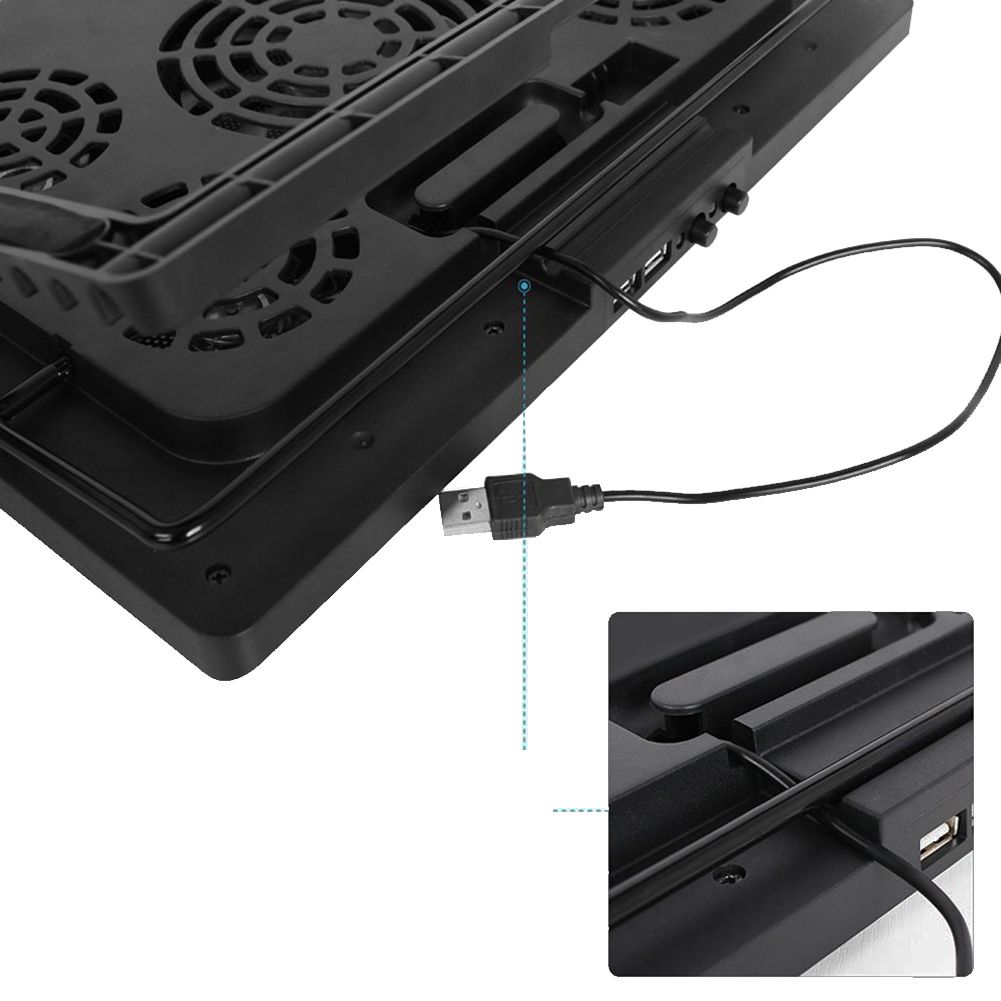 CoolBox Portable Cooling Base NCP17-5BL