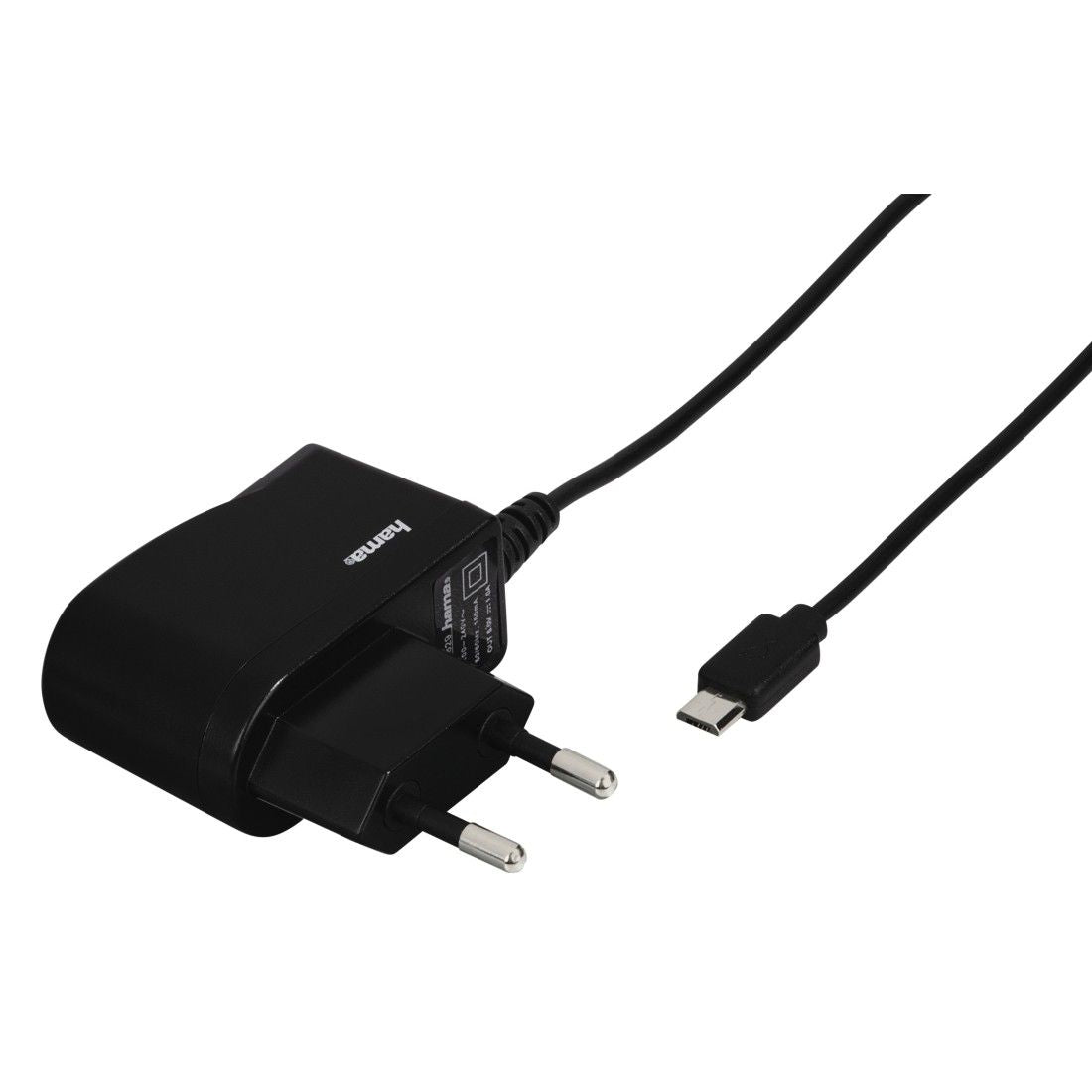Cargador HAMA 220V USB, 1.0A, negro - 173670