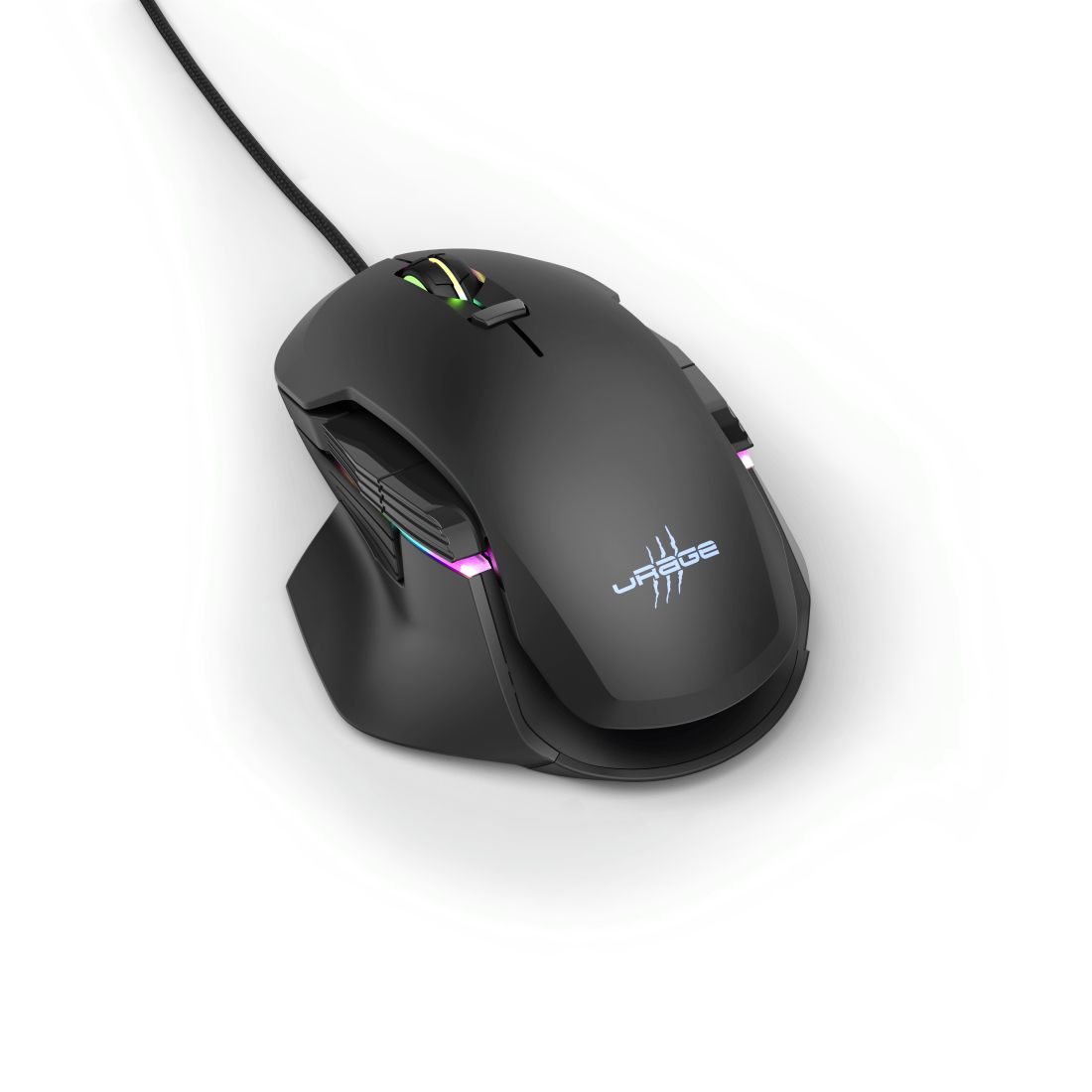 HAMA Wired Mouse Urage Gaming Reaper 900 Morph, Black,Max DPI 16000, 8 Buttons Prog., RGB, -186015
