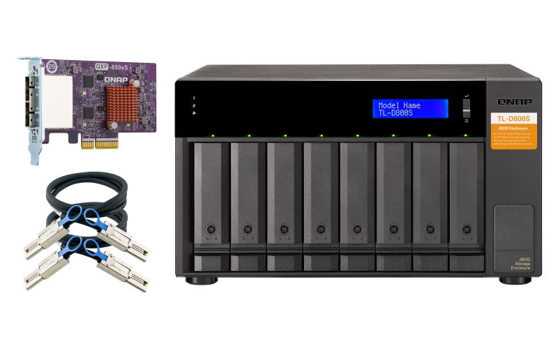 8-BAY DESKTOP SATA JBOD EXPANSION U (TL-D800S)