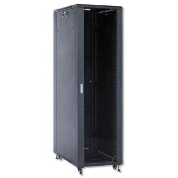 Bastidor de chão Serie RNA Network WP RACK 19\" 27U 800x800mm Unmounted, Black RAL 9005