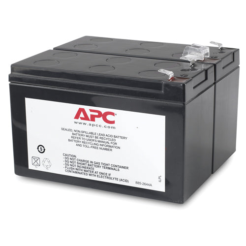 Cartucho de batería de reemplazo APC #113 - Batería UPS - 1 x Batería - Ácido de plomo - Negro - para Back-UPS RS 1100