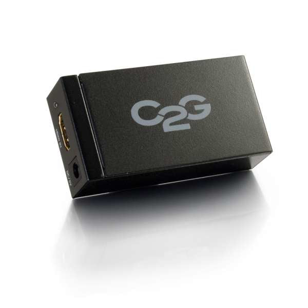 Conversor C2G HDMI a DisplayPort - Conversor de vídeo - HDMI - DisplayPort - Negro