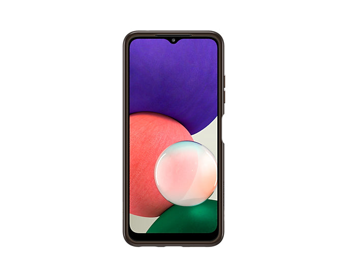 Samsung Galaxy A22 5G Clear Cover Black Case