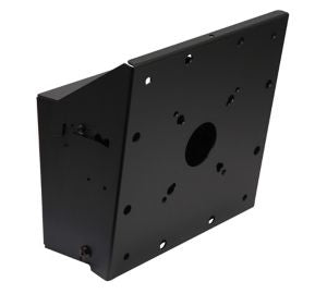 Peerless Modular Series Dual-Pole Single Display Mount - Componente de montaje (montaje de pilastra, adaptador VESA) - para pantalla LCD - revestimiento negro antideslumbrante - tamaño de pantalla: 46"-90" - interfaz de montaje: 200 x 200 mm