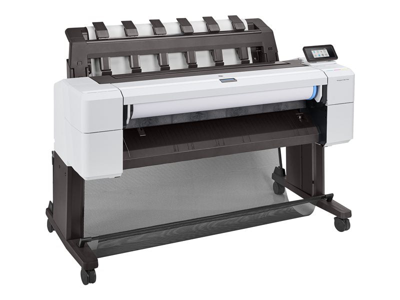 HP DesignJet T1600 - 36" impressora de grande formato - a cores - jacto de tinta - Rolo (91,4 cm x 91,4 m), 914 x 1219 mm - 2400 x 1200 ppp - até 3 ppm (mono)/ até 3 ppm (cor) - capacidade: 1 rolo - Gigabit LAN - cortador