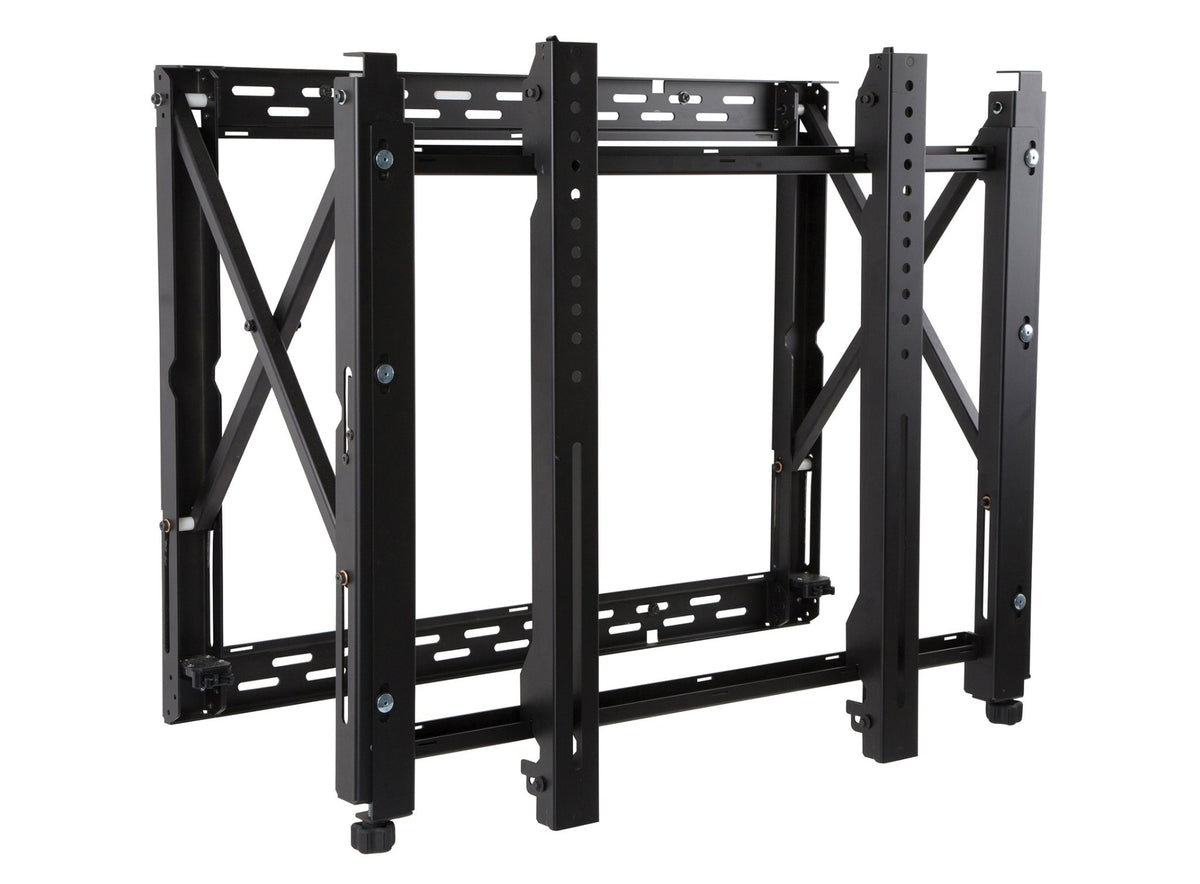 Peerless-AV SmartMount Full Service Video Wall Mount with Quick Release DS-VW795-QR - Kit de montagem (montagem de parede) - para painel liso - revestimento preto sem brilho - tamanho de tela: 65"-98" - montável em parede