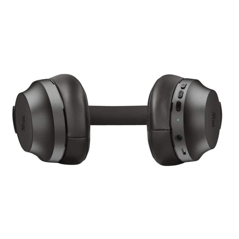 TRUST Eaze Auriculares inalámbricos Bluetooth para colocar sobre las orejas