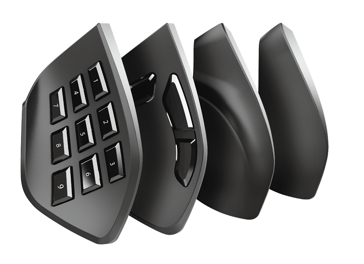 TRUST GXT 970 Customizable Morfix Gaming Mouse - 23764
