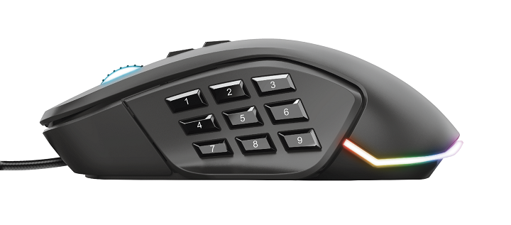 TRUST GXT 970 Customizable Morfix Gaming Mouse - 23764
