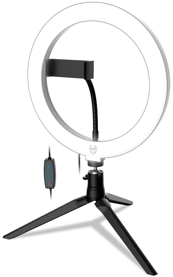 NOX Light Ring Krom Kight 25cm Adjustable LED Ring Spot