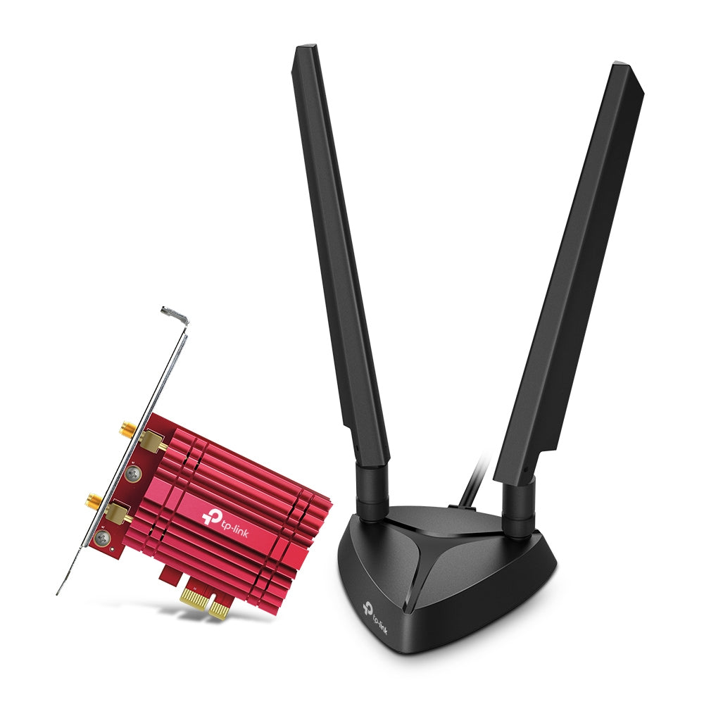 Adaptador TP- Link PCIe AXE5400 Wi-Fi 6E & Bluetooth 5.2