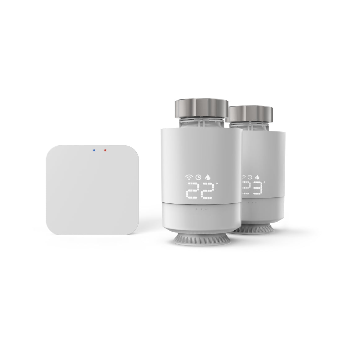 HAMA heater control starter kit (2 Thermostat Radiators + Control Center)