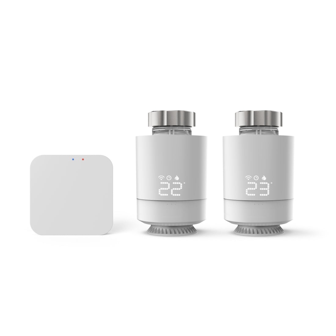 HAMA heater control starter kit (2 Thermostat Radiators + Control Center)