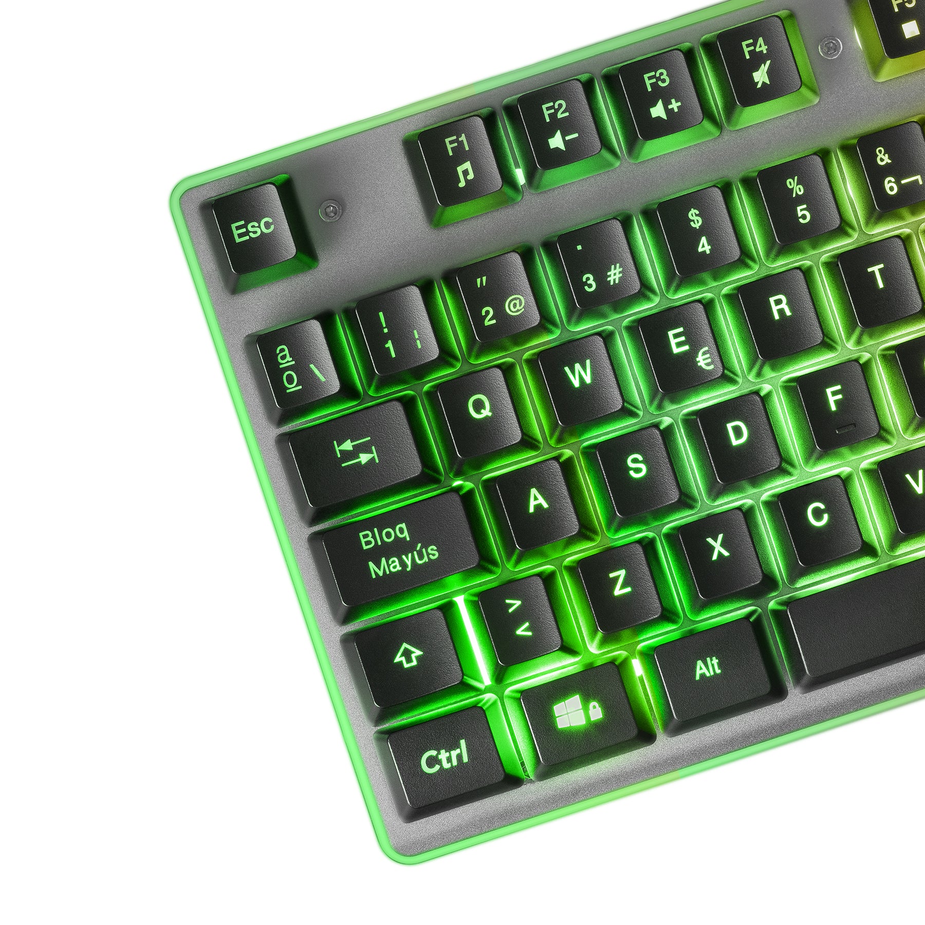 TECLADO MARSGAMING MK220 RGB RAINBOW H-MECH, ALUMINIO, EDGE LIGHT, INGLÉS