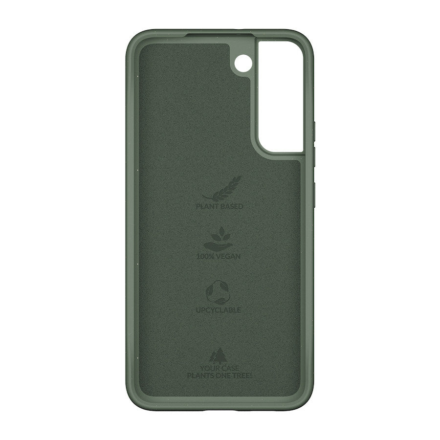 Bio Case WOODCESSORIES for Samsung S22 - Midnight Green