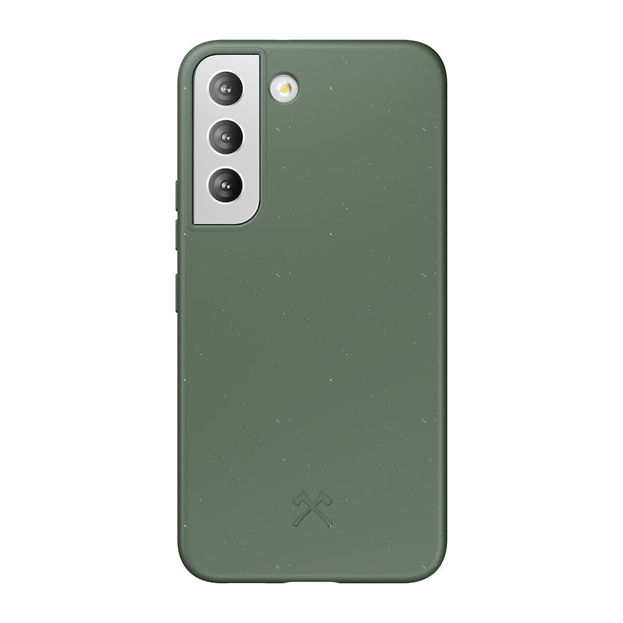 Bio Case WOODCESSORIES for Samsung S22 - Midnight Green