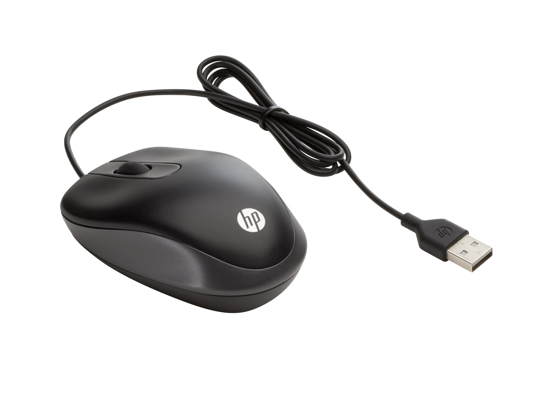 HP Travel - Mouse - optical - 3 buttons - with cable - USB - for ZBook 15u G3, 15u G4, 15u G5, 15u G6, 15v G5, 17 G3, 17 G4, 17 G5, 17 G6, Create G7