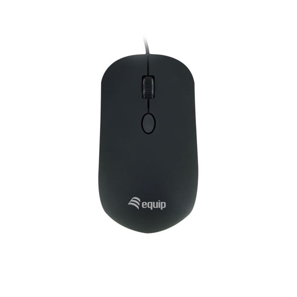 EQUIP LIFE COMFORT MOUSE BLACK USB 1600DPI