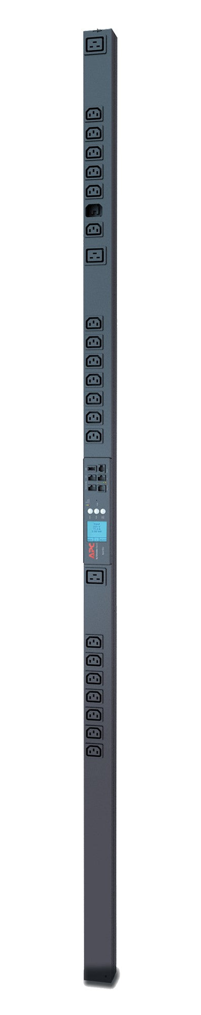 APC Metered-by-Outlet Rack PDU 2G - Unidade de distribuição de potência (montável em bastidor) - AC 200/208/230 V - Ethernet - entrada: IEC 60320 C20 - conectores de saída: 24 - 0U - preto - para P/N: SMX1000C, SMX1500RM2UC, SMX1500RM2UCNC, SMX750C,